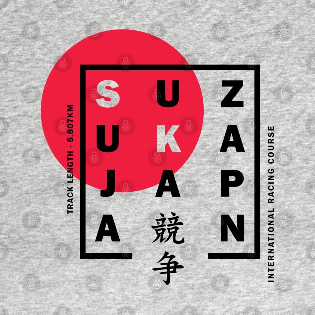 Suzuka, Japan F1 Track Design by DavidSpeedDesign